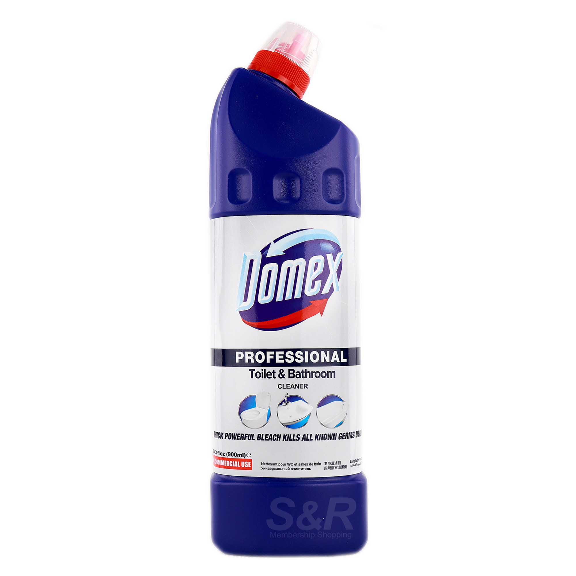 Domex Professional Toilet and Bathroom Cleaner 900mL